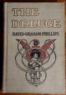 1905 The Deluge by David Graham Phillips Antique American Fiction Book-1