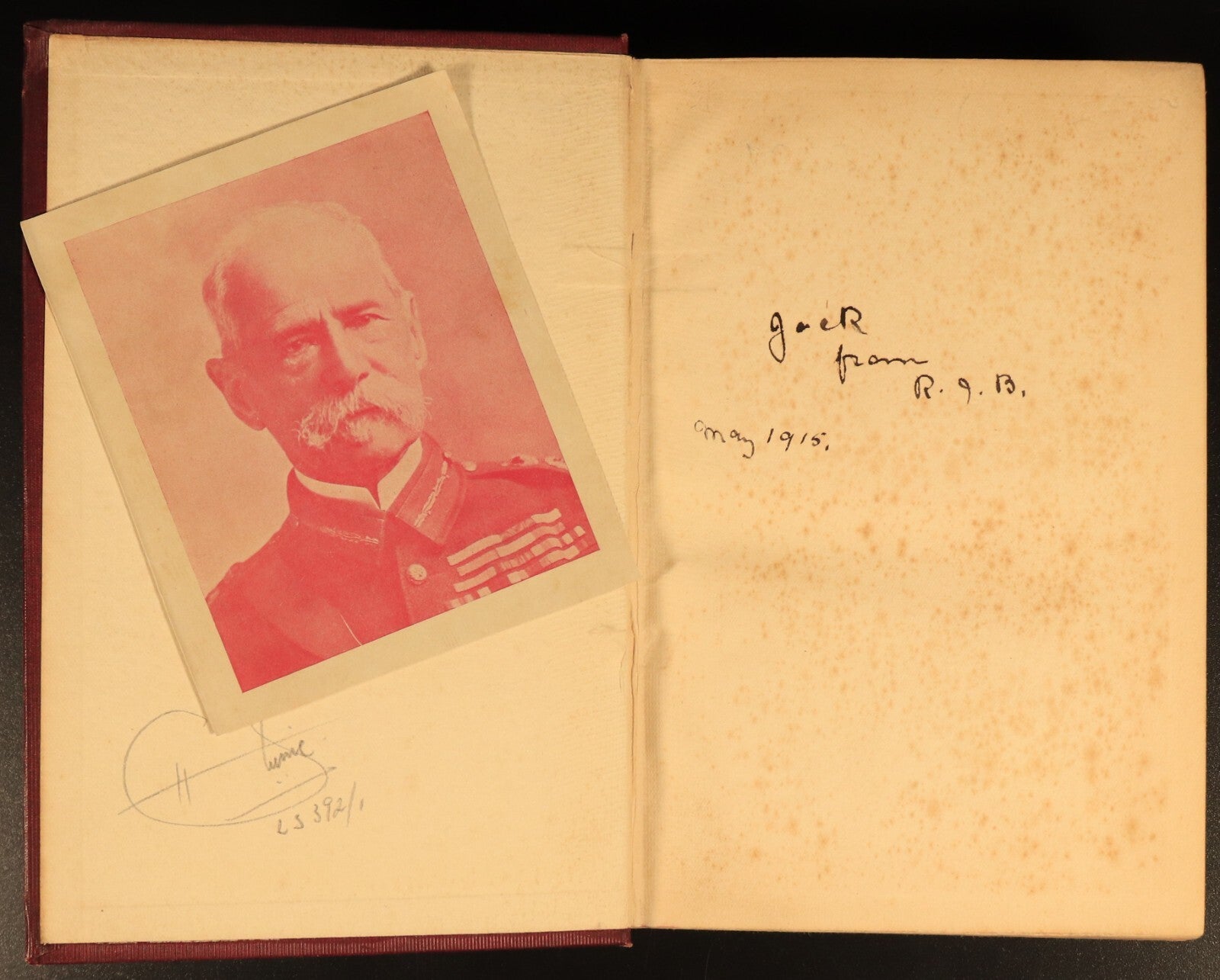 Lord Roberts A Biography by Violet Brooke-Hunt Antique History Book