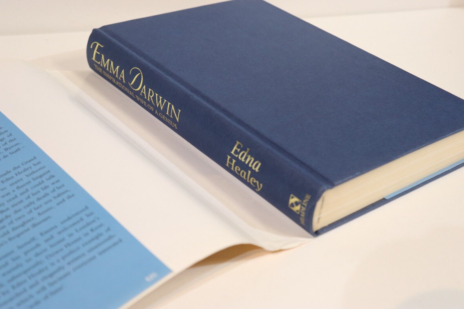 2001 Emma Darwin by Edna Healey Charles Darwin Biography History Book