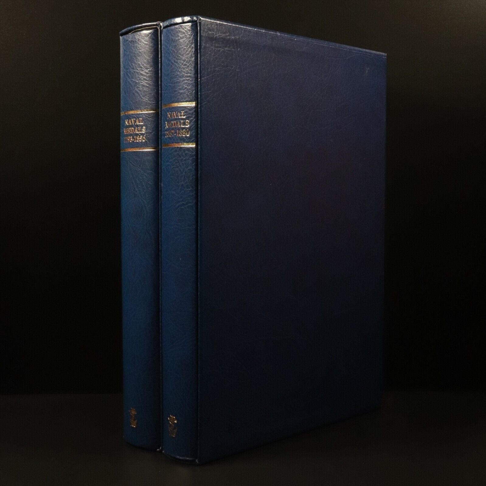 1987 2vol Naval Medals 1793-1856 + 1857-1880 by K. Douglas-Morris Military Books