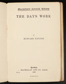 c1893 12vol Rudyard Kipling Library Antique Fiction Book Collection Bulk Lot-21