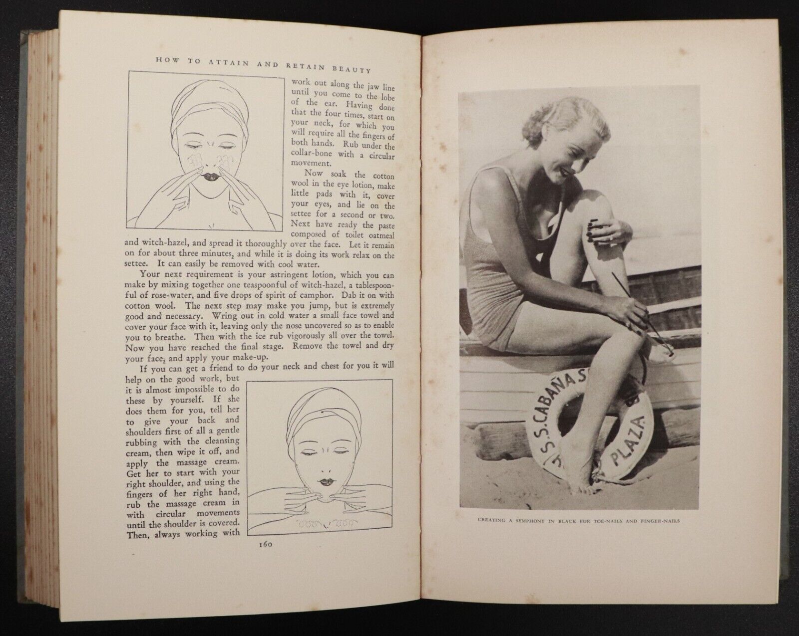 1935 How To Attain & Retain Beauty Antique Australian Beauty Reference Book