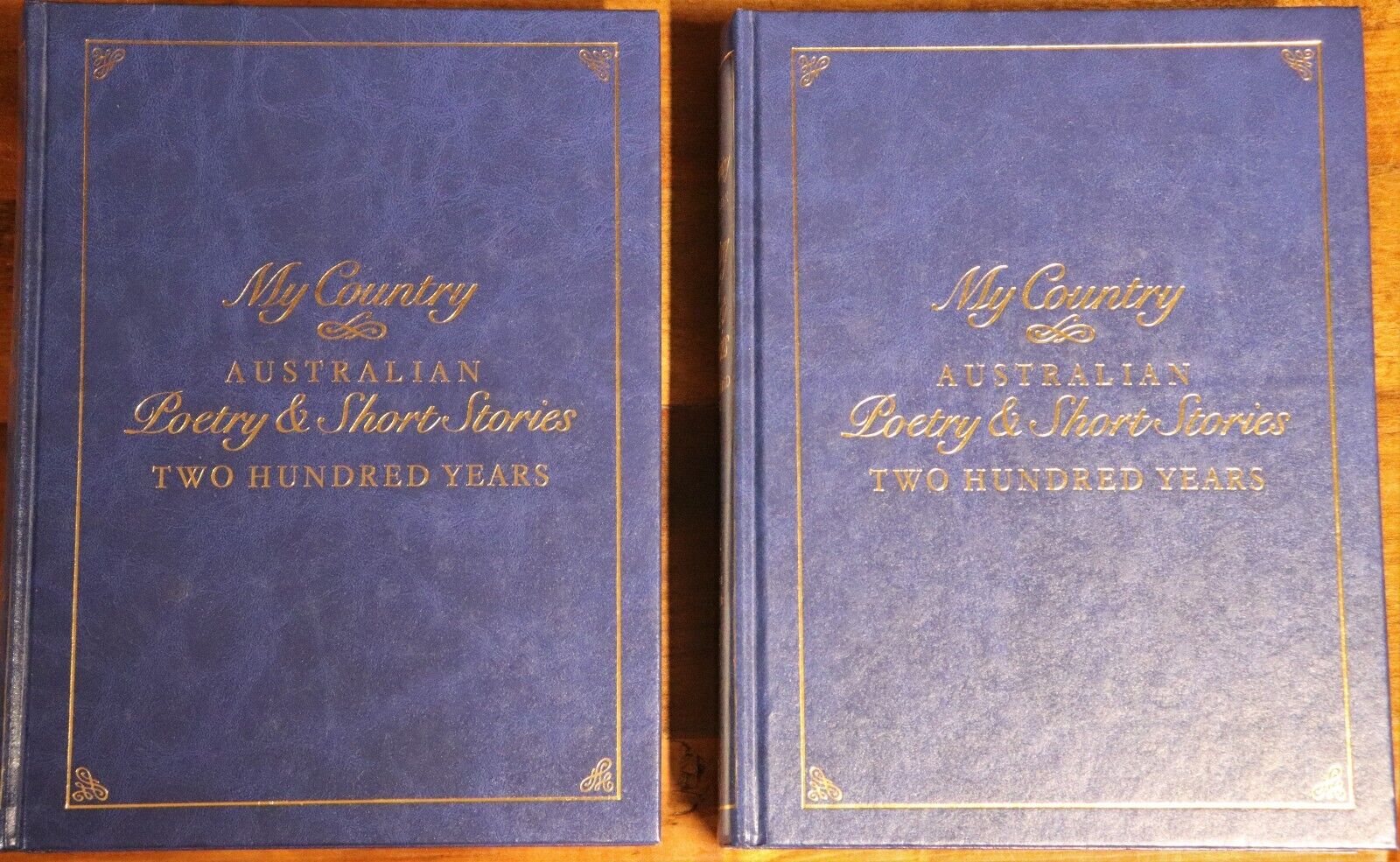 1985 2vol My Country: Australian Poetry & Short Stories Literature Book Set