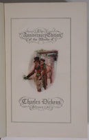 1911 2vol David Copperfield by Charles Dickens Antique British Fiction Book Set-2