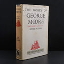 1937 Works Of George Moore: Esther Waters Antique Fiction Book The Ebury Edition-1