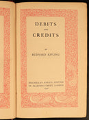 c1909 8vol Rudyard Kipling Library Antique Fiction Book Collection Bulk Lot-12