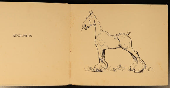 Adolphus by Lois Castellain 1939 1st Edition Rare Antique Children's Book