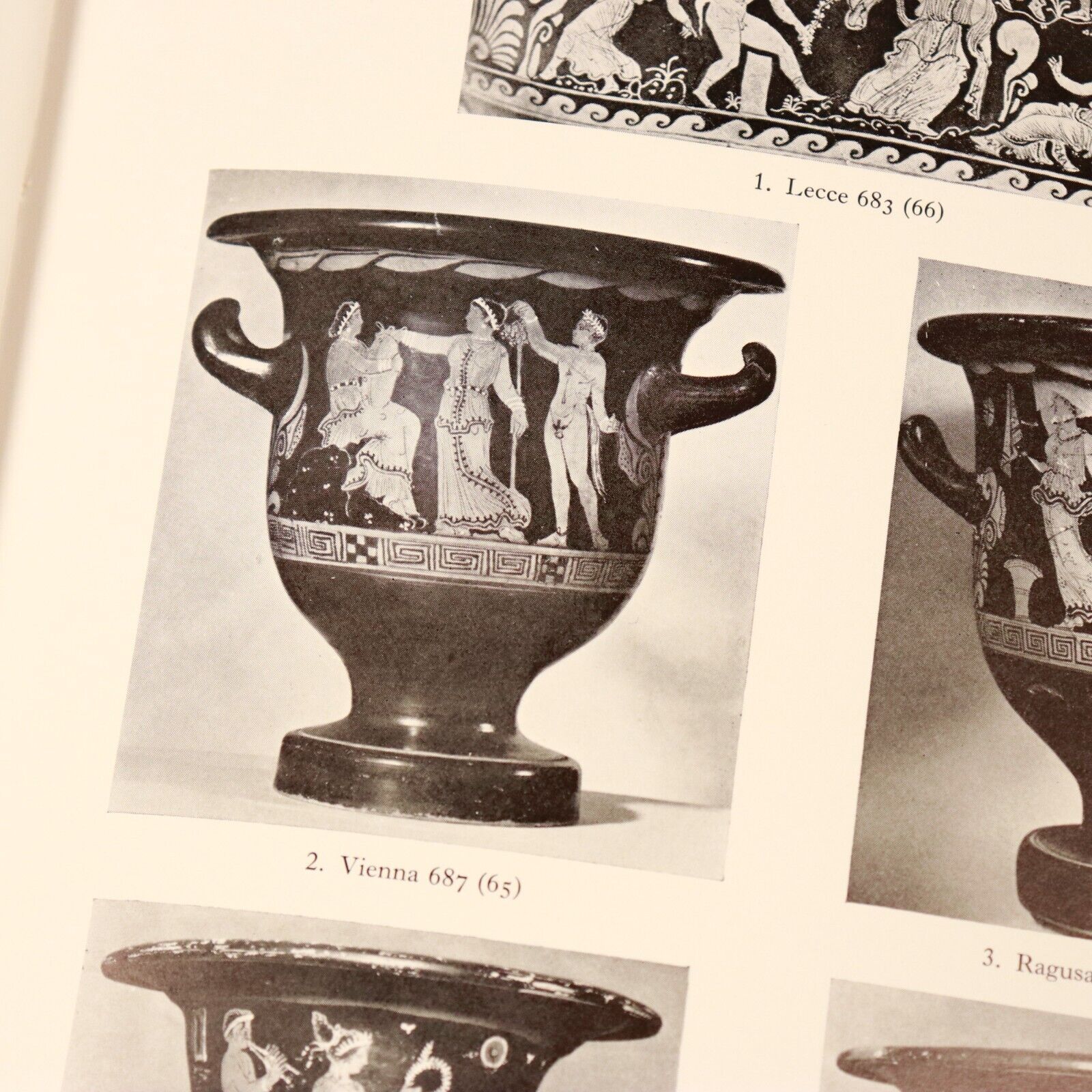 1967 Red Figured Vases Of Lucania Campania Sicily Archaeology Book Vol 2. Plates