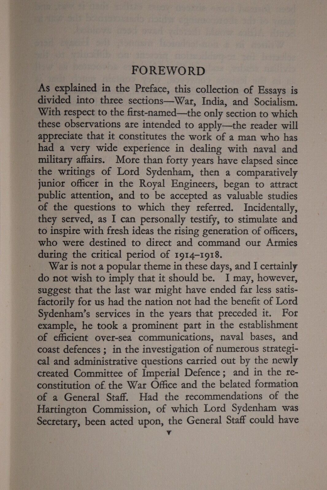 1928 Studies Of An Imperialist by Lord Sydenham Antique British History Book