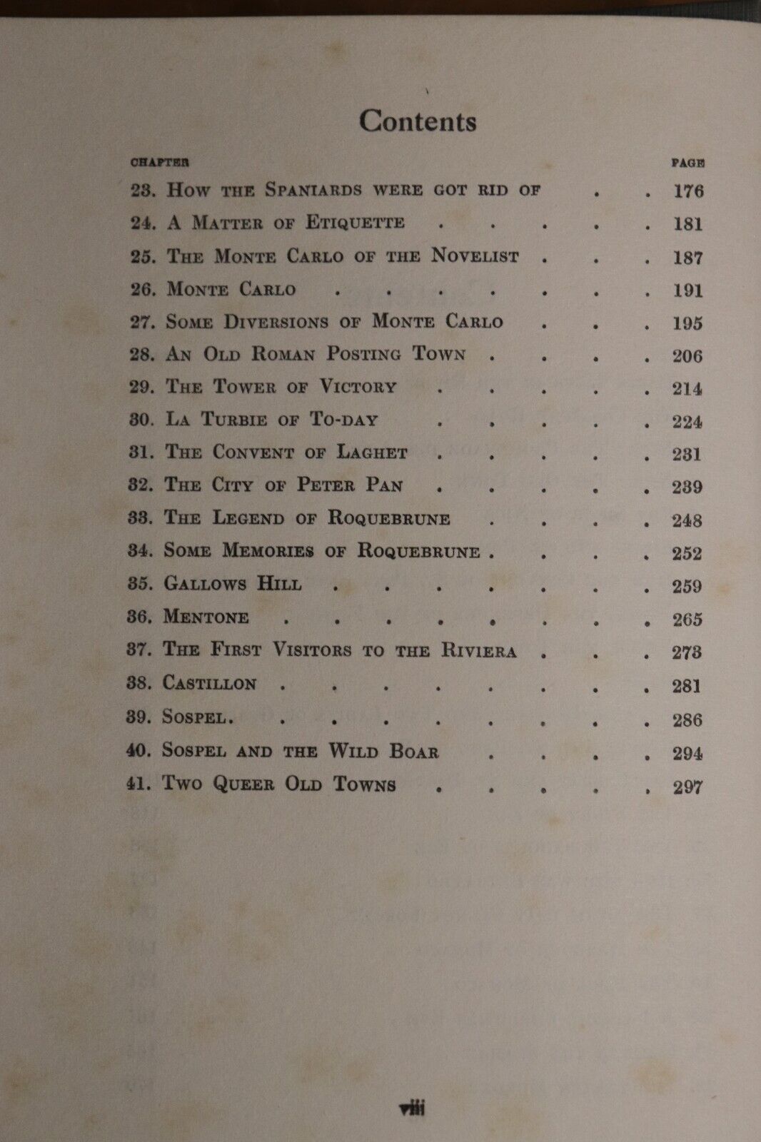 1926 The Riviera Of The Corniche Road Sir F. Treves Antique Travel Book France