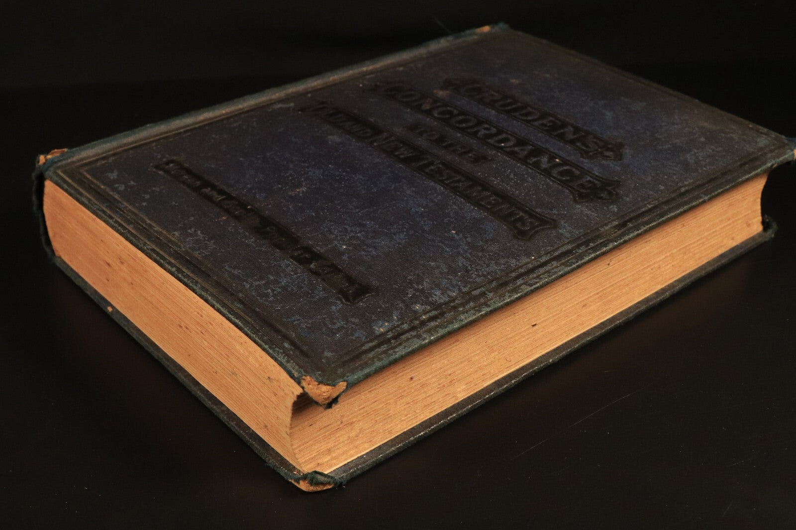 c1880 Cruden's Complete Concordance To Old & New Testament Antique Theology Book