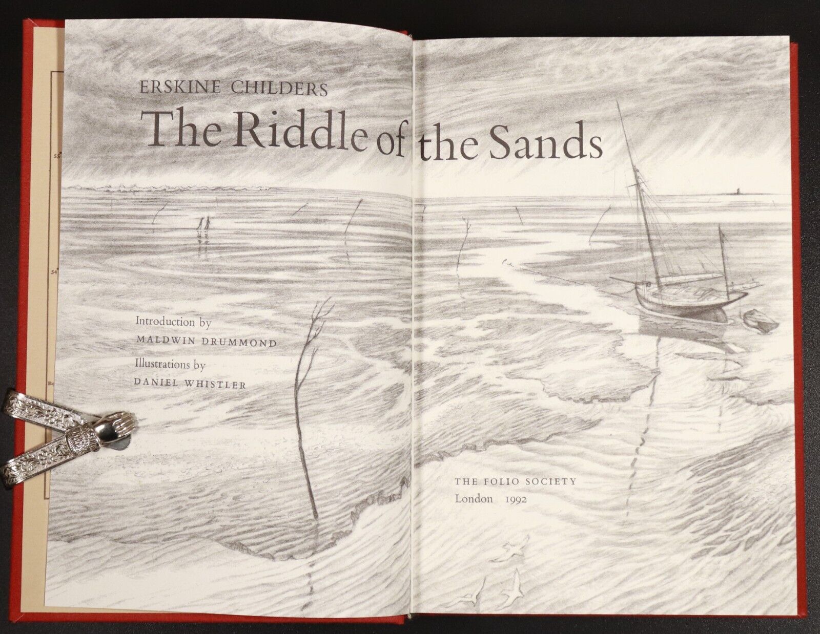 1992 The Riddle Of The Sands by Erskine Childers Folio Society Book With Sleeve - 0