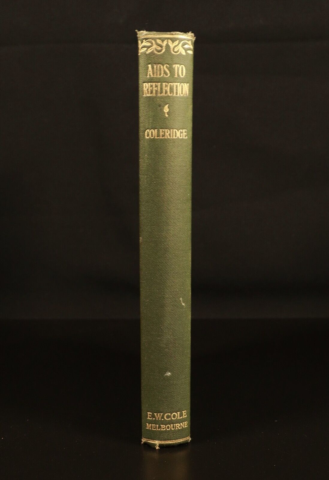 c1920 Aids To Reflection by Samuel T Coleridge Antique British Literature Book