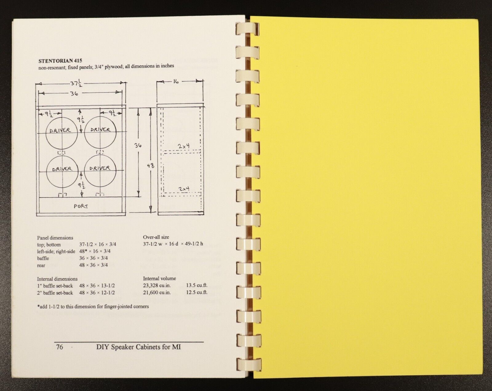 2001 London Power DIY Speaker Cabinets by Kevin O'Connor Music Instrument Book