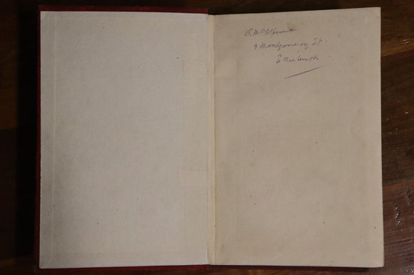 c1920 The School Of Arms by Ascot R. Hope Antique Military Fiction Book