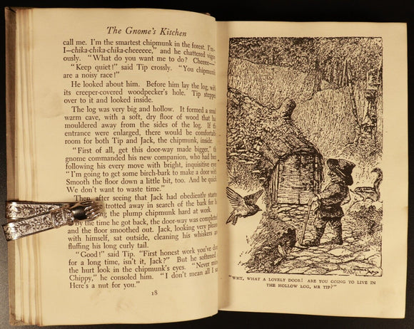 1946 The Gnome's Kitchen Frances Lloyd-Owen Antique Illustrated Childrens Book