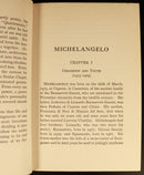 c1935 Michelangelo Romain Rolland Antique Art History Book Les Maitres de l'Art-9