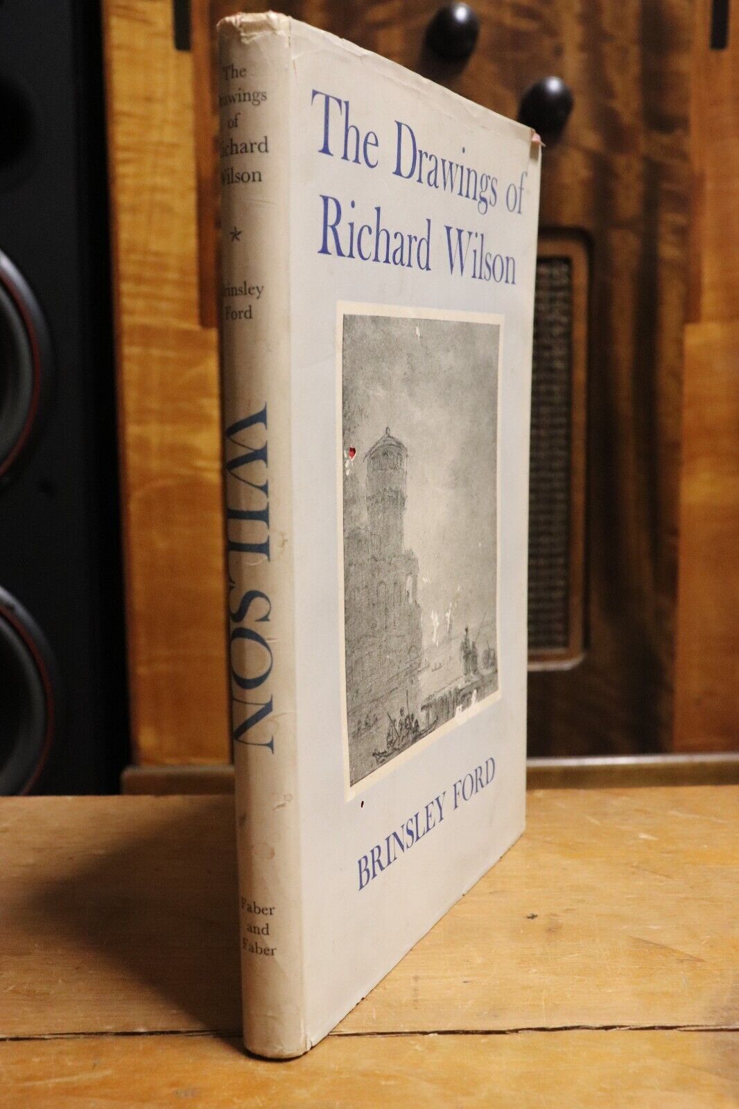 1951 The Drawings Of Richard Wilson by Brinsley Ford Vintage British Art Book