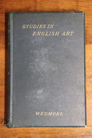1880 Studies In English Art by F Wedmore Antique British Art History Book-2