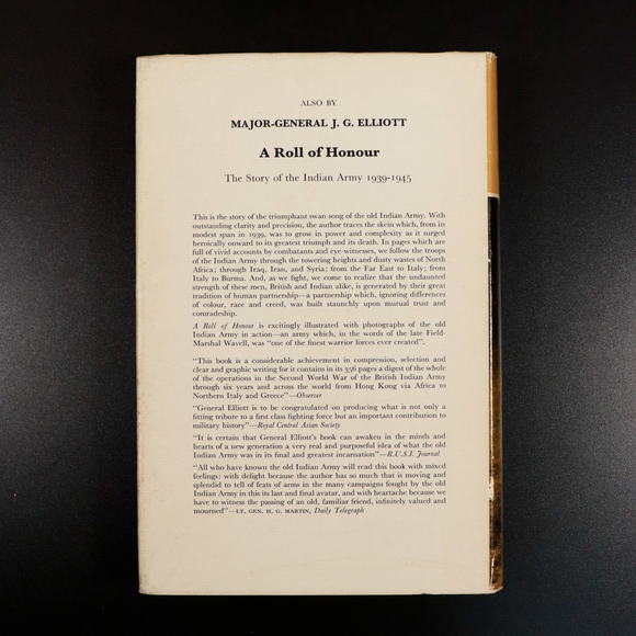1968 The Frontier: 1839 to 1947 by JG Elliott British India Antique History Book