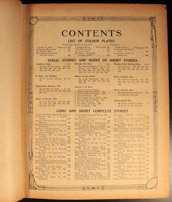 Chums 1930 Illustrated Paper For Boys Antique Illustrated British Childrens Book