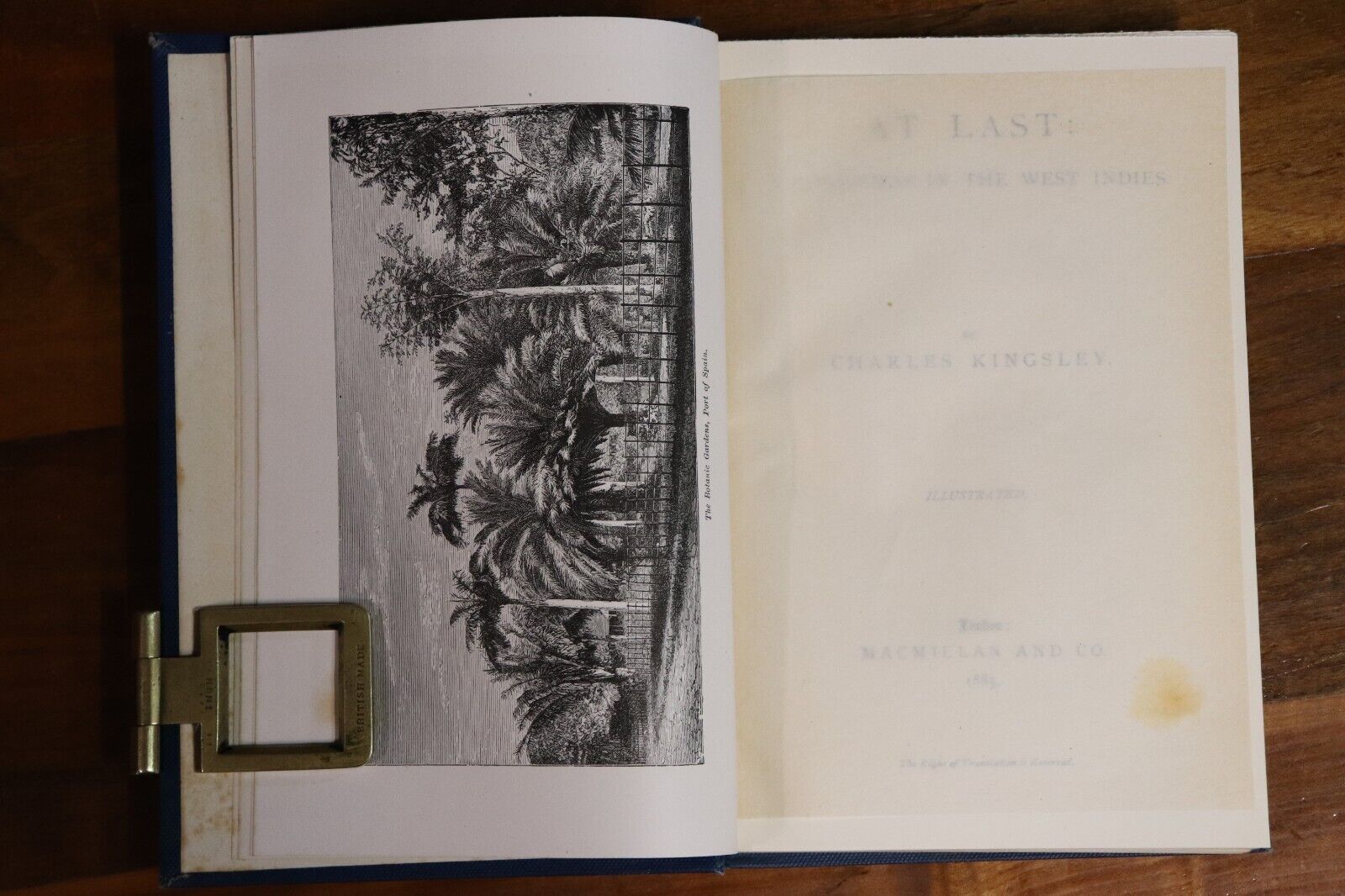 1885 At Last: Christmas In The West Indies Antique Travel & Exploration Book