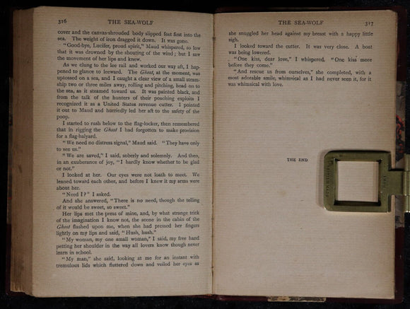1910 The Sea Wolf by Jack London Antique American Fiction Book Literature