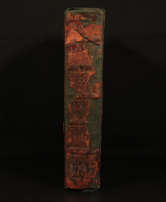 1750 The Spirit Of The Laws by M. De Secondat Antiquarian Legal History Book V2