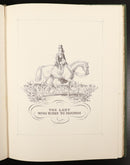 1934 Hunting Sketches by Anthony Trollope Antique British Literature & Art Book-7