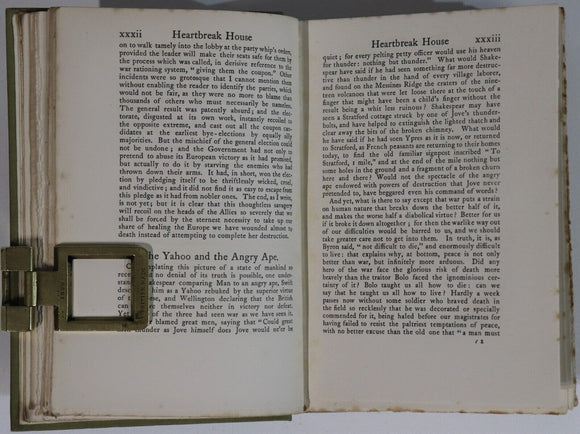 c1920 6vol Collected Works Of Bernard Shaw Literature Book Collection