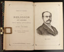 c1879 Le Fils Du Jesuite by Leo Taxil Antiquarian French Theology Book-3