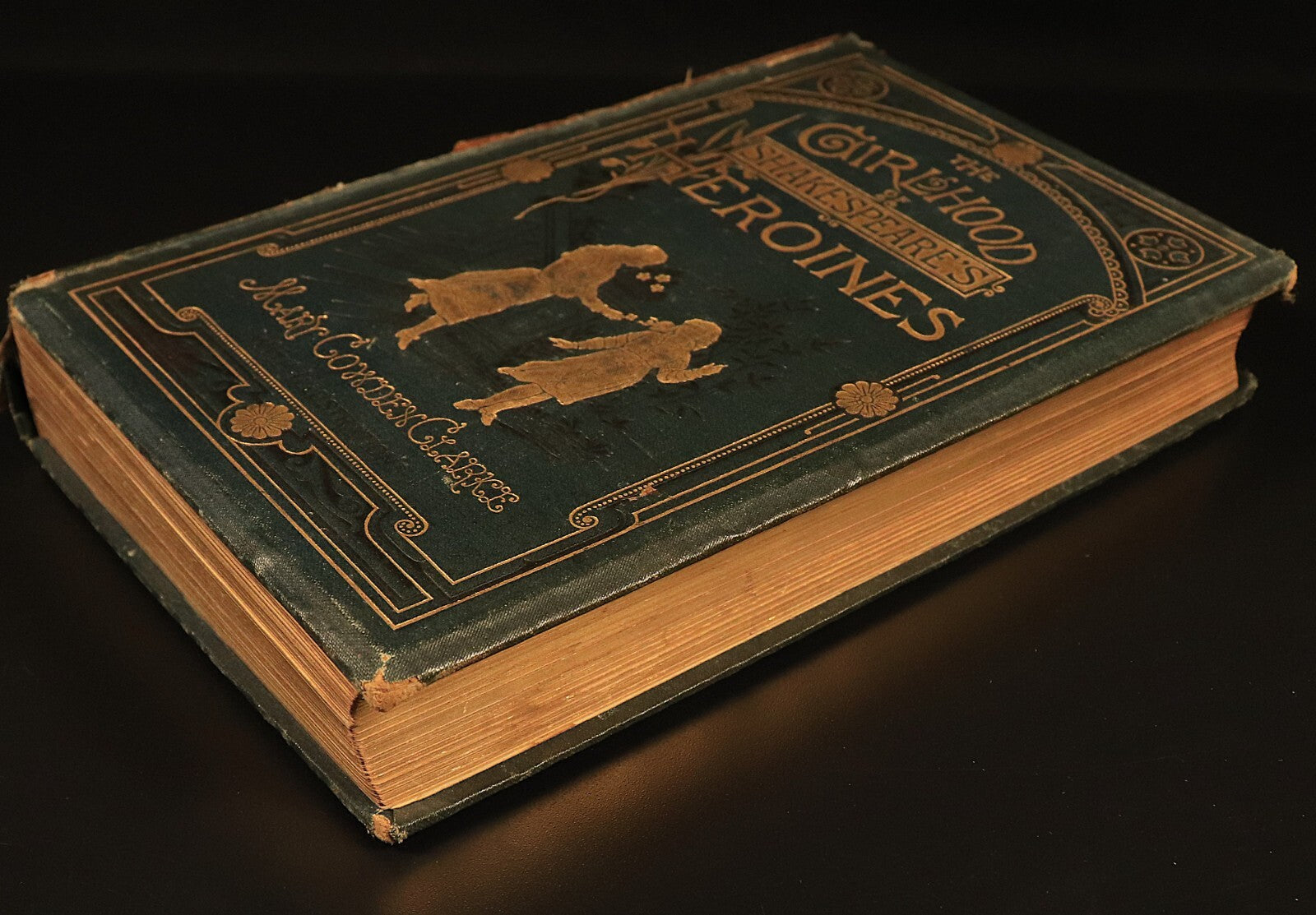 1879 The Girlhood Of Shakespeare's Heroines Mary Cowden Clarke Antique Book