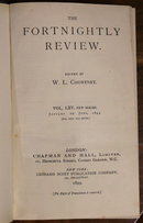 1899 The Fortnightly Review Vol LXV Antique British Societal History Book-3