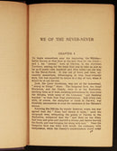 c1920 We Of The Never-Never by Mrs Aeneas Gunn Antique Australian Fiction Book-7