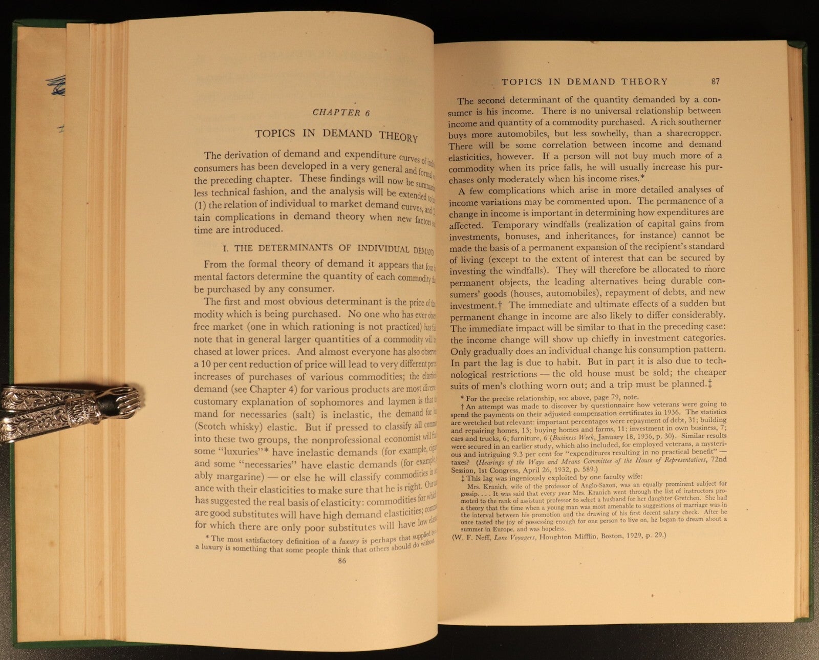 1947 The Theory Of Price by George J. Stigler Antique Economics Book
