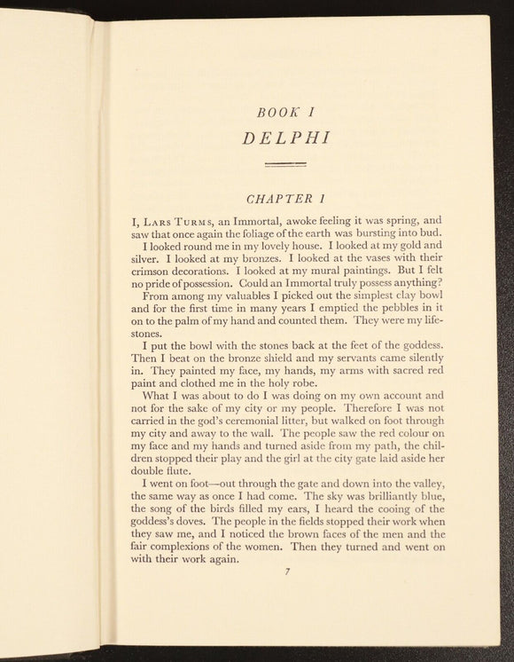 1957 The Etruscan by Mika Waltari Vintage Finnish Fiction Book Dustjacket