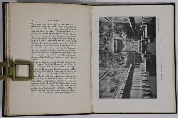 1903 Sede Vacante Conclave Of 1903 De La Garde Grissell Antique Theology Book