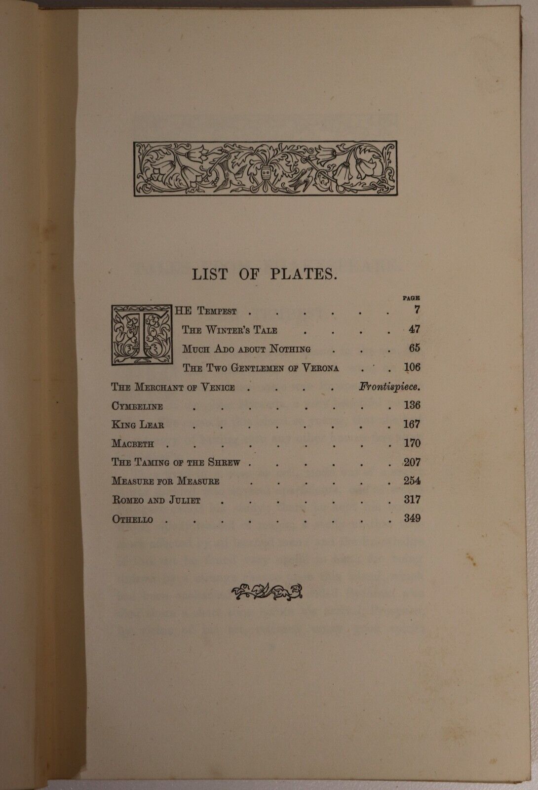 1876 Tales From Shakespeare: Charles & Mary Lamb Antique Literature Book