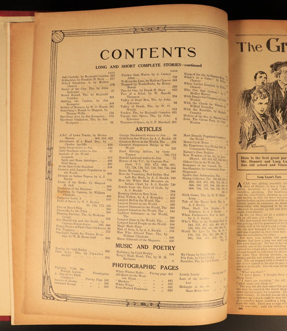 Chums 1930 Illustrated Paper For Boys Antique Illustrated British Childrens Book