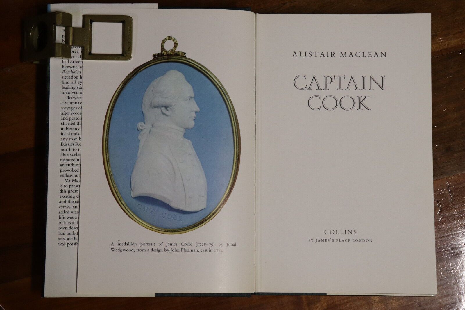 1972 Captain Cook by Alistair MacLean Australian Discovery History Book - 0