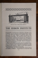 1941 A Guide Book For The Edison Institute Museum American History Book-3