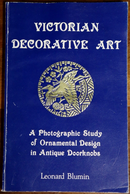 1983 Victorian Decorative Art by L Blumin Antique Doorknobs Reference Book-1