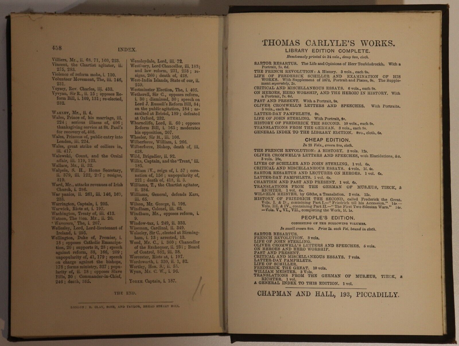 1880 3vol The History Of England by W. Molesworth Antique History Book Set