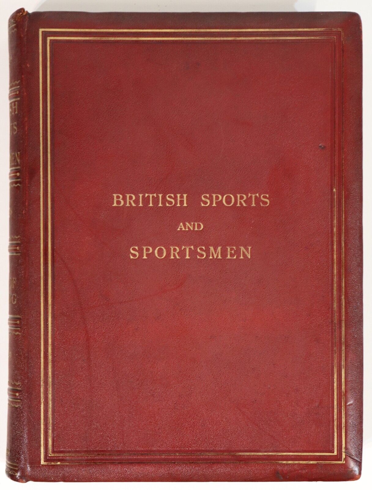 c1920 British Sports & Sportsmen - Story Of Shipping Antique Sports History Book