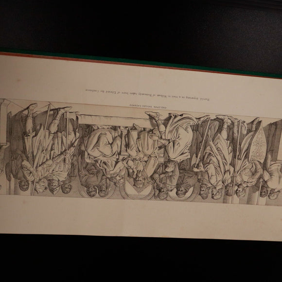 1866 Story Of The Norman Conquest by Daniel Maclise Antique British History Book