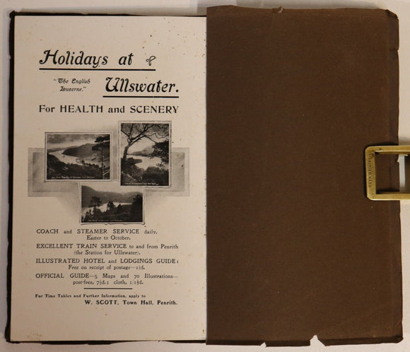 1913 Portraits Of The Lake Poets & Their Homes Antique British Poetry & Art Book