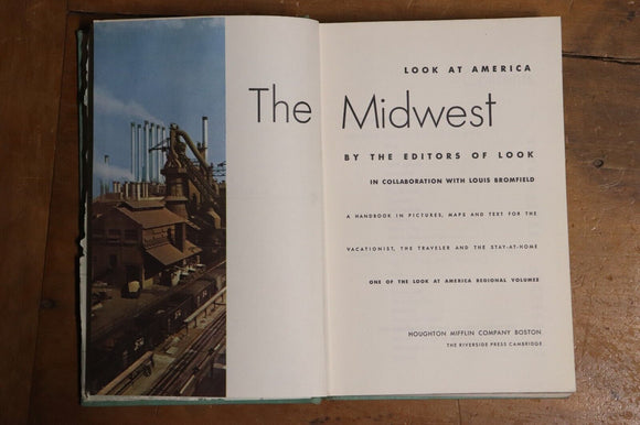1947 Look at America: The Midwest 1st Edition American History Book