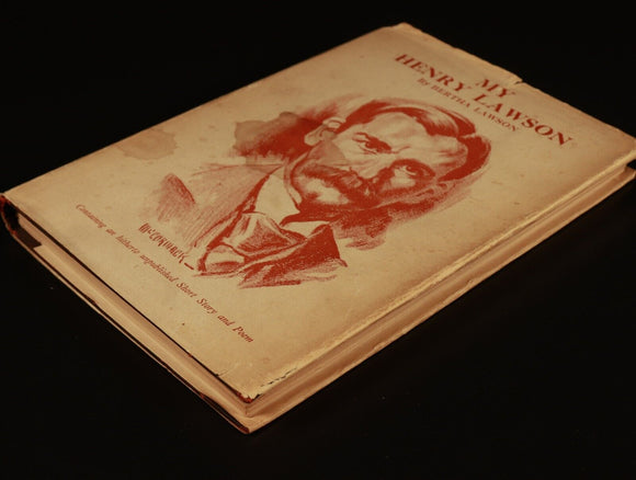 1943 My Henry Lawson by Bertha Lawson Antique Australian Biography History Book