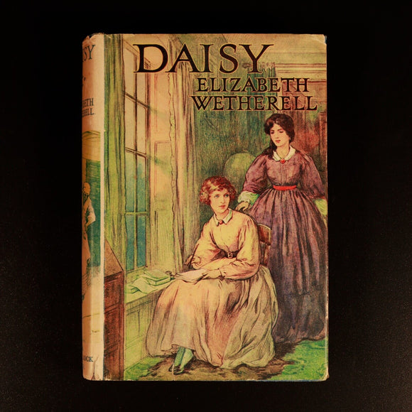 c1923 Daisy by Elizabeth Wetherell American Religious Childrens Book Dustjacket