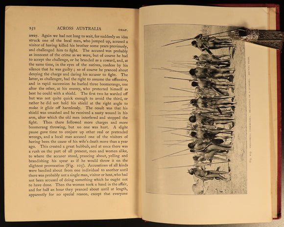 1912 Across Australia by B Spencer & FJ Gillen Antique Australian History Books